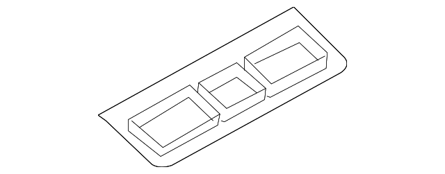 LR007251 Деталь CENTER OUTLET