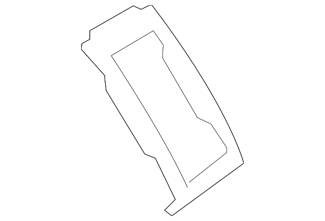 LR007192 Деталь GRILLE COVER, RIGHT
