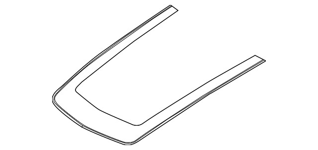 AR3Z-6320000-BG Деталь HOOD STRIPE