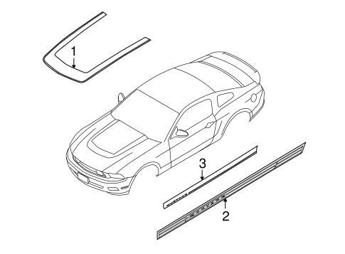 Mustang STRIPE TAPE 3