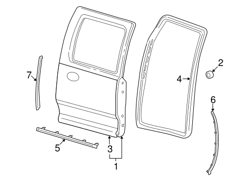 3500 DOOR & COMPONENTS