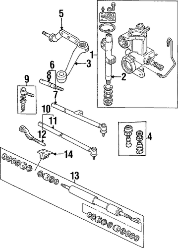 Discovery STEERING GEAR & LINKAGE