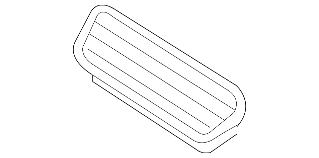 970-555-661-00-8P0 Деталь GRILLE, LEFT