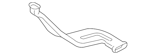 DS7Z-19B680-G Деталь FLOOR DUCT, RIGHT