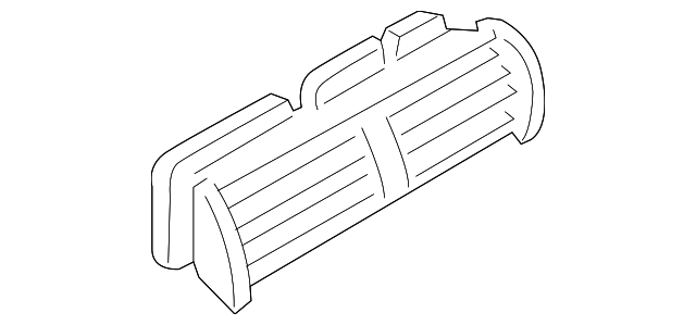 DS7Z-19893-AB Деталь LOUVER