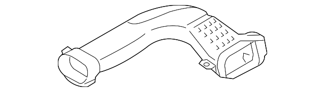 DS7Z-19B680-P Деталь SIDE DUCT, RIGHT