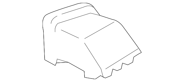 DS7Z-19893-BB Деталь LOUVER, LEFT