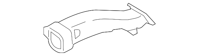 DS7Z-19E630-E Деталь VENT DUCT, RIGHT