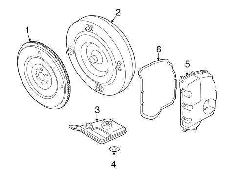 Fusion TRANSAXLE PARTS