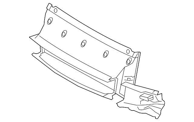 970-575-323-25 Деталь LOWER DUCT