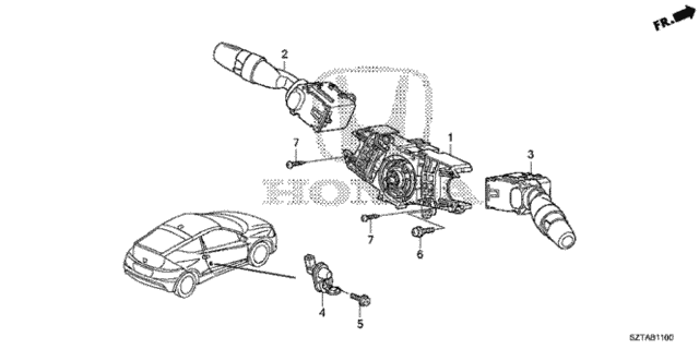 Combination Switch for 2014 Honda CR-Z #0