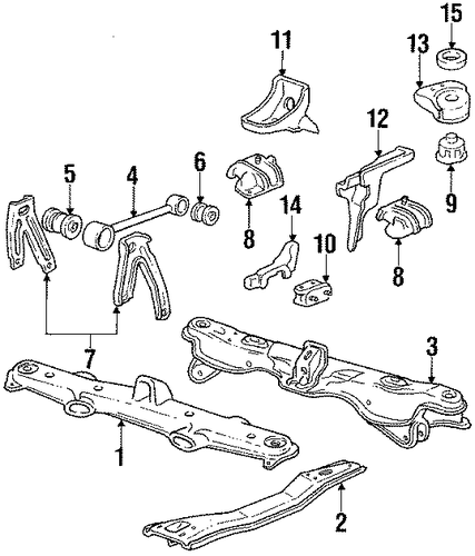 Insulator A, Torque Rod Insulator A, Torque Rod