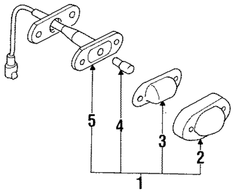 Bulb Seal Kit - Honda (8-94232-866-0) Bulb Seal Kit - Honda (8-94232-866-0)