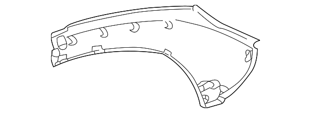 987-563-503-00-A03 Деталь SIDE TRIM, LEFT