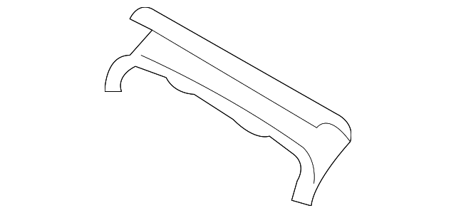 30722579 Деталь LOWER PANEL EXTN