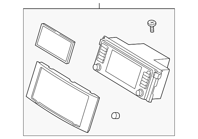 YIK500030 Деталь DISPLAY UNIT