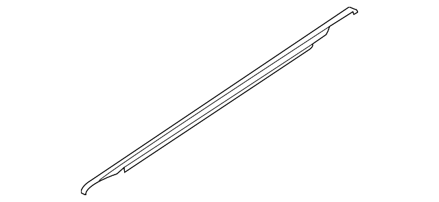 C2S23197 Деталь UPPER MOLDING, RIGHT