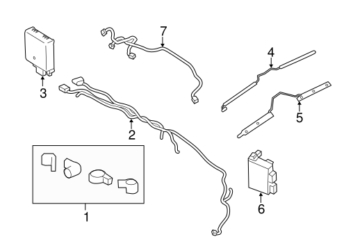 MKX BUMPER & COMPONENTS - REAR