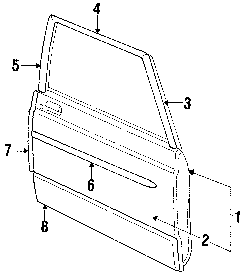 Grand Marquis DOOR & COMPONENTS 2