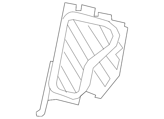 68003011AA Деталь SEAT BACK FRAME, LEFT