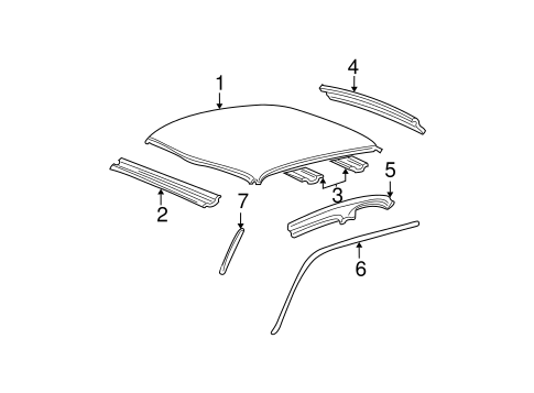 Body/Roof & Components for 2002 Ford F-150 #2