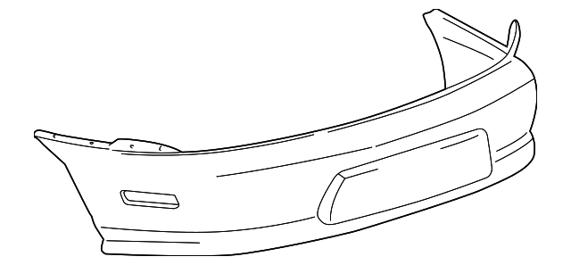 22597559 Деталь BUMPER COVER