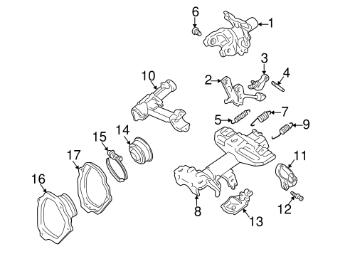 STEERING/HOUSING & COMPONENTS for 1997 Toyota RAV4 #1