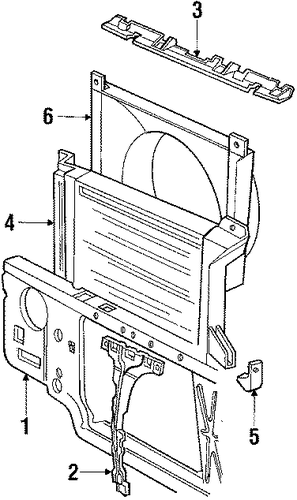 F-350 RADIATOR & COMPONENTS