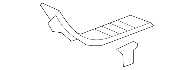 15138223 REAR SILL PLATE, RIGHT