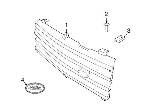 Range Rover GRILLE & COMPONENTS