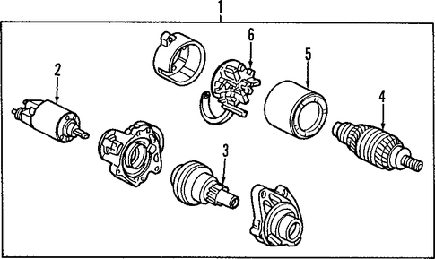 Motor Assembly, Starter Motor Assembly, Starter