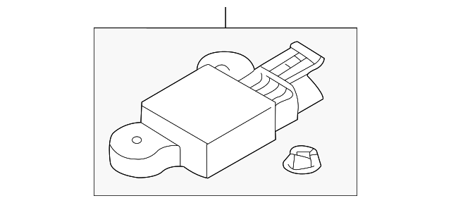 30617704 Деталь IMPACT SENSOR, RIGHT