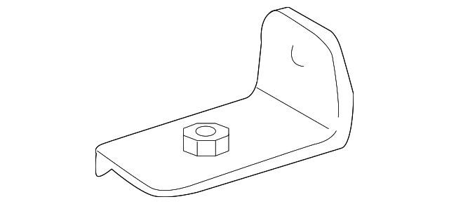 UBU500160 Деталь UPPER BRACKET