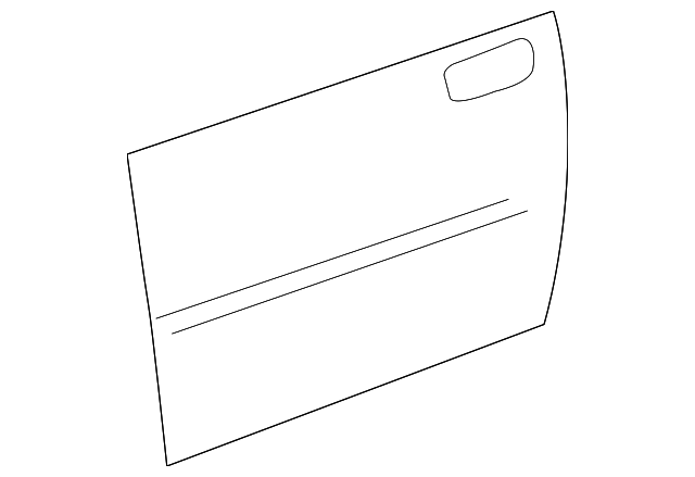 1F2Z-1620200-AA Деталь OUTER PANEL, RIGHT