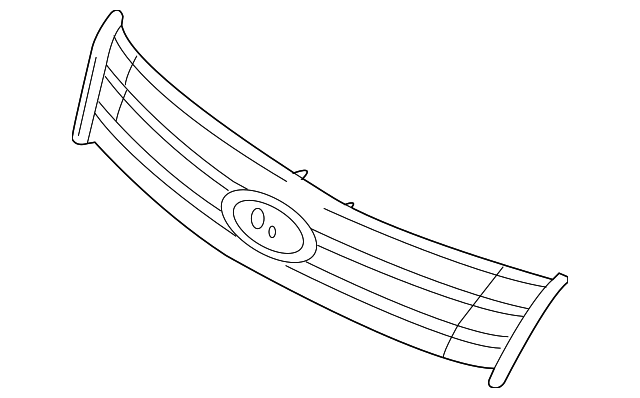 8G1Z-8200-AA Деталь GRILLE
