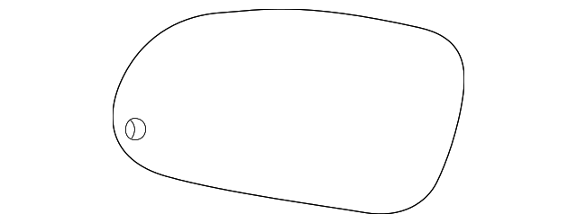1W6Z-17D742-PTM Деталь MIRROR COVER, RIGHT