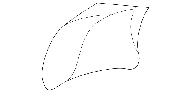1W6Z76214A63AB Деталь FILLER, LEFT