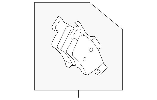FU2Z-2V200-C Деталь BRAKE PADS
