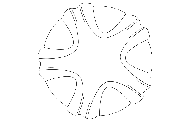 MNF6113BB WHEEL, ALLOY