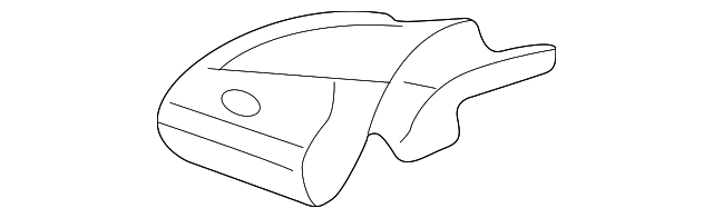 2F4Z54465A56AA Деталь EXTENSION, RIGHT