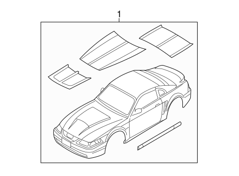 Mustang STRIPE TAPE 2