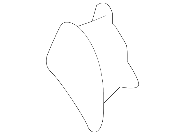 LR028280 SEAT TRIM, LEFT