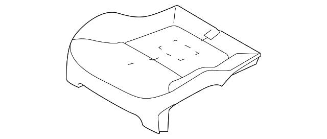 LR061864 SEAT CUSHION PAD, RIGHT