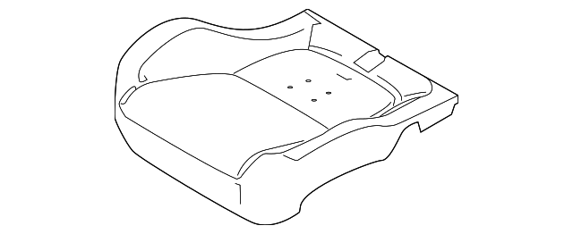 LR061837 SEAT COVER, LEFT
