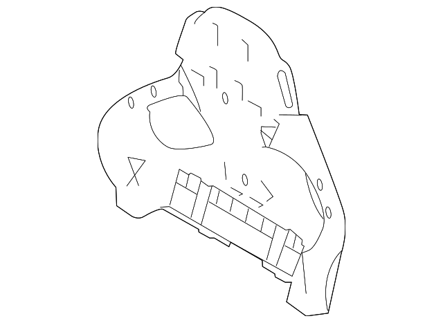 LR056264 SEAT BACK PANEL, LEFT
