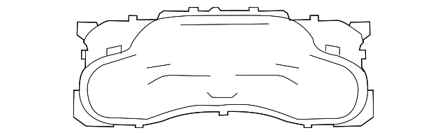56054023AG Деталь JEEP WRANGLER CLUSTER ASSEMBLY COMPLETE