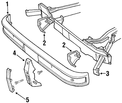 G3500 BUMPER & COMPONENTS - FRONT