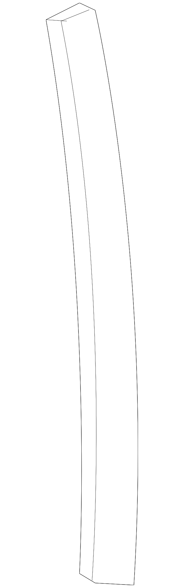 996-543-615-03 Деталь WEATHERSTRIP, LEFT