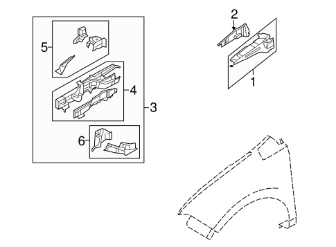 MKX STRUCTURAL COMPONENTS & RAILS