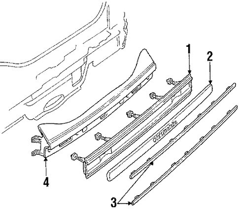 Cutlass Ciera BACKUP LAMPS